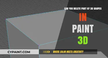 Editing 3D Shapes: Deleting Parts in Paint 3D Made Easy