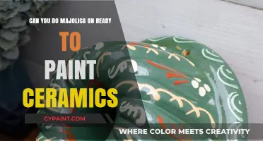 Majolica Techniques on Ready-to-Paint Ceramics