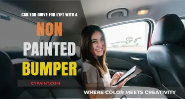 Driving for Lyft with a Non-Painted Bumper: Rules and Considerations