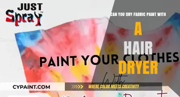 Using a Hair Dryer on Fabric Paint: Quick Results?