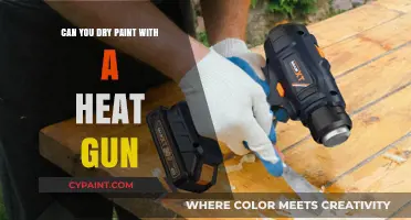 Speeding Up Paint Drying: The Heat Gun Technique Explained