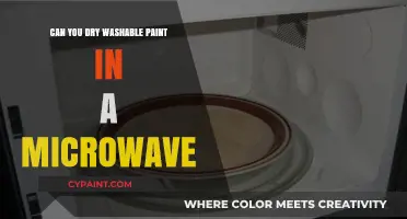 Microwave Magic: The Truth About Drying Washable Paint Quickly