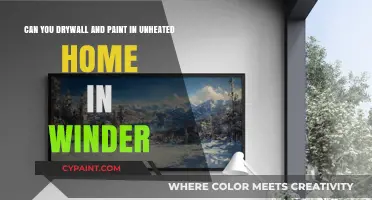 Drywall and Paint in Winter: Tips for Unheated Homes