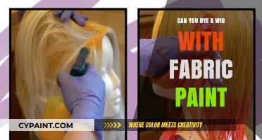 Revamping Your Wig: The Art of Fabric Paint Dyeing