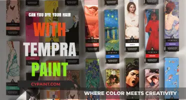 Exploring the Vibrant World of Hair Dyeing with Tempera Paint