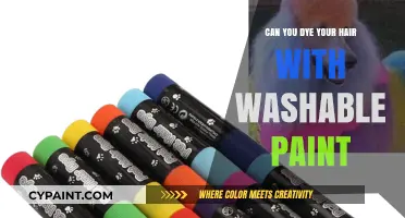 Exploring the Possibilities: Washable Paint as a Hair Dye Alternative