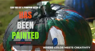 Painted Pumpkins: Safe to Eat or Just for Decor?