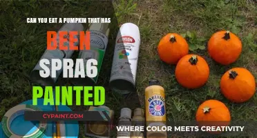 Is It Safe to Eat Spray-Painted Pumpkins? A Guide