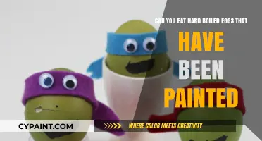 Painted Hard-Boiled Eggs: Safe to Eat or Artistic Hazard?