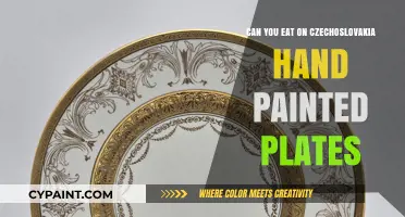 Dining Elegance: The Art of Czechoslovakian Hand-Painted Plates