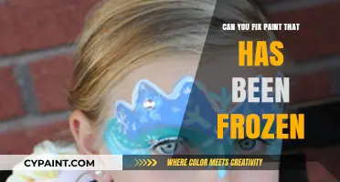 Reviving Frozen Paint: Tips and Tricks for a Smooth Finish