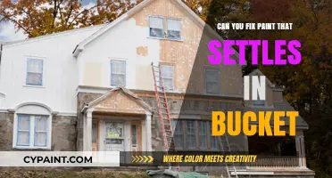 Reviving Settled Paint: Tips to Restore Your Bucket's Contents