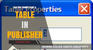 Mastering Table Formatting in Publisher: A Step-by-Step Guide