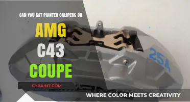 Painted Calipers: AMG C43 Coupe Upgrade