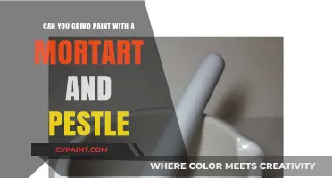 Grinding Paint: Mortar and Pestle Technique Explored