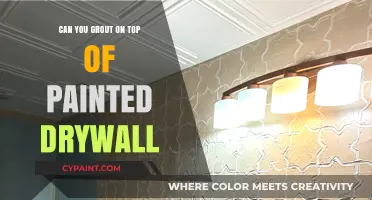 Revamping Walls: Grouting Over Painted Drywall - A DIY Guide