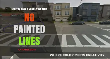 Crosswalk Conundrum: Painted Lines or Not?