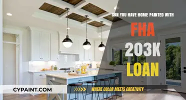 How to Get Your Home Painted with an FHA 203k Loan