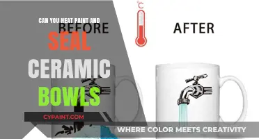 Reviving Ceramic Bowls: The Art of Heating Paint and Sealing