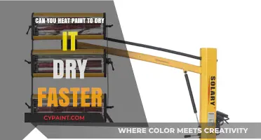 How Heat Speeds Up Paint Drying
