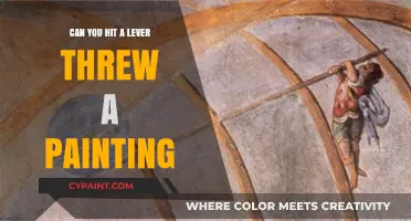 Unveiling the Mystery: Can You Hit a Lever Through a Painting?