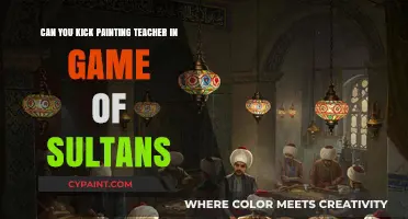Kick a Painting Teacher in Game of Sultans?