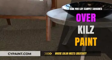 Revamping Floors: Carpet Squares Over Kilz Paint - A Practical Guide