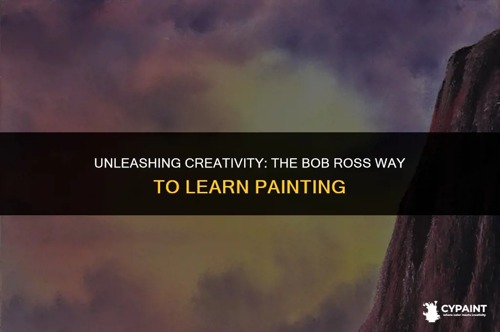 can you learn to paint from bob ross
