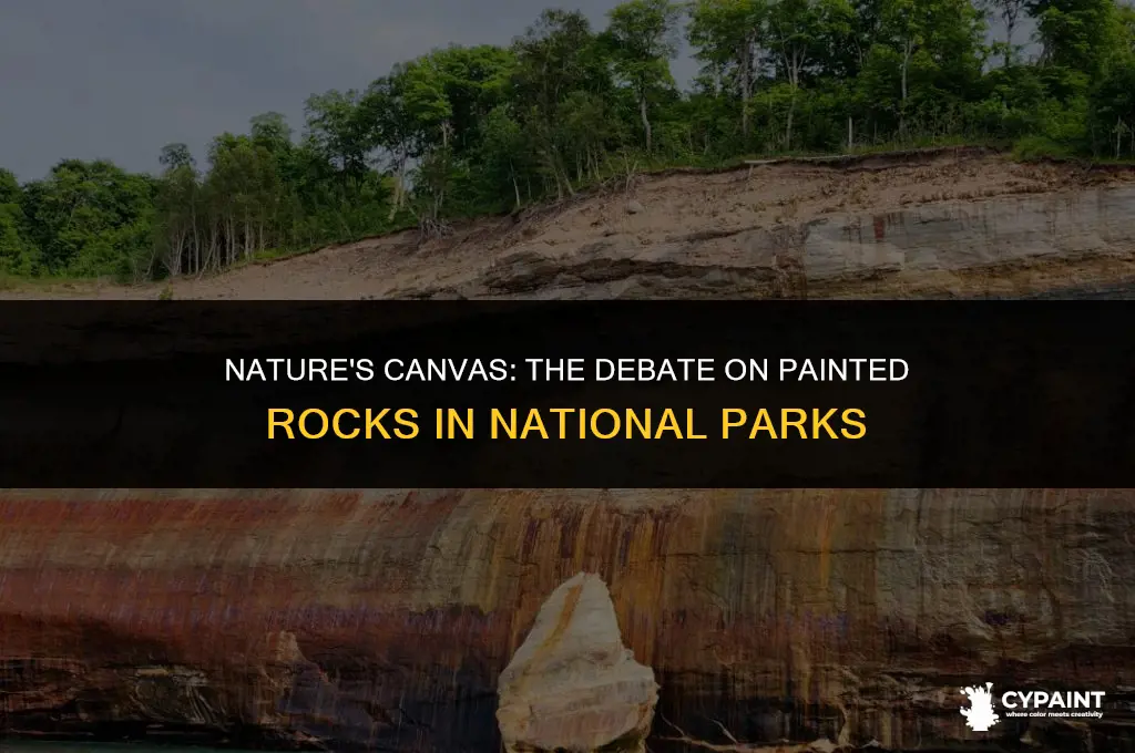 can you leave painted rocks in national parks