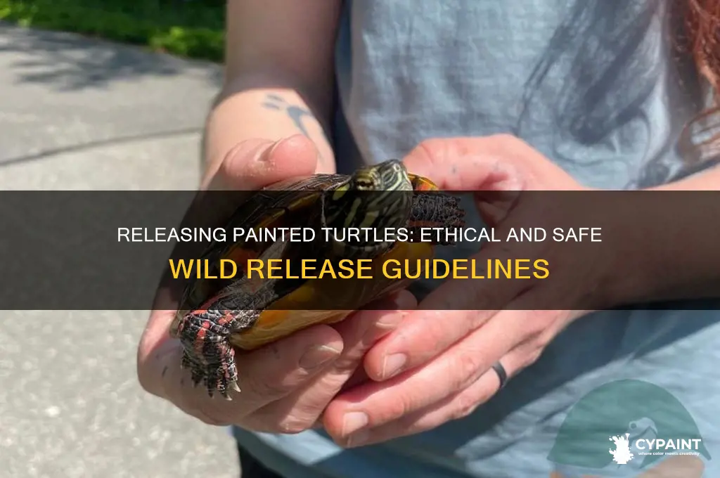 can you let a painted turtle out in the wild