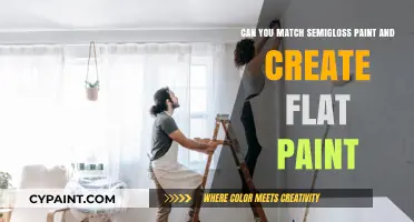 Matching Semigloss Paint for a Flat Finish: Is It Possible?