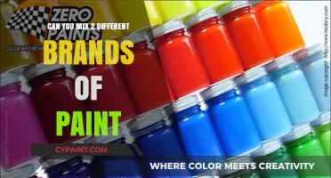 Mixing Paint Brands: A Guide to Safe and Effective Combinations