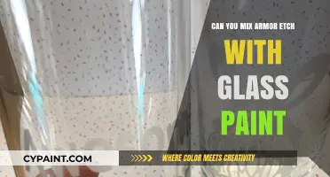 Crafting Clarity: Mixing Armor Etch with Glass Paint