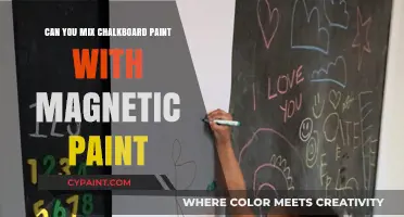 Blending Chalkboard and Magnetic Paints: A Creative DIY Guide