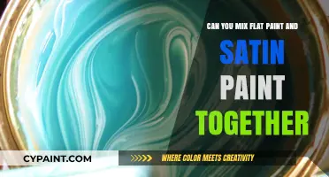 Combining Flat and Satin Paint: Pros and Cons