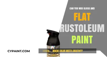 Blending Gloss and Flat Rust-Oleum Paint: A Comprehensive Guide