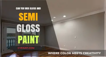 Mixing Gloss and Semi-Gloss Paint: A Guide to Achieving the Perfect Finish