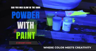 Mixing Glow-in-the-Dark Powder with Paint: Creative Tips and Techniques