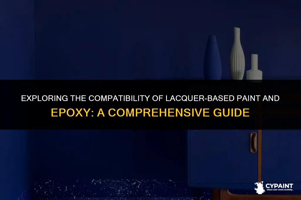 can you mix lacquer based paint with epoxy