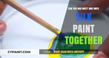 Combining Matt and Vinyl Silk Paint: A Good Mix?