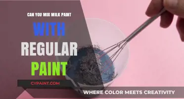 Blending Milk Paint with Regular Paint: A Comprehensive Guide