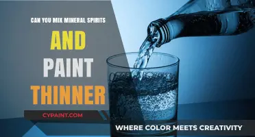 Safely Mixing Mineral Spirits and Paint Thinner: A Comprehensive Guide