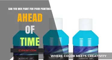 Pre-Mixing Paint for Pour Art: Tips and Best Practices