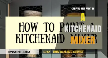 Blending Creativity: Using Your KitchenAid Mixer for Paint Projects