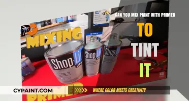 Primer and Paint Mixing: How to Tint Primer