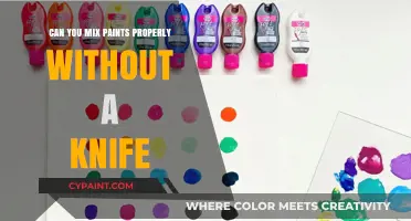 Mastering Paint Mixing: Tips for Artists Without a Knife