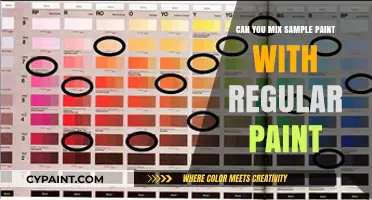 Blending Sample Paint with Regular Paint: A Comprehensive Guide
