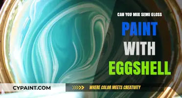 Blending Finishes: Can You Mix Semi-Gloss Paint with Eggshell?