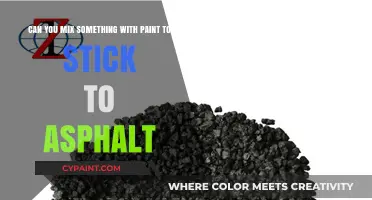Enhancing Paint Adhesion: Mixing Additives for Asphalt Surfaces