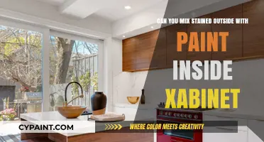 Mixing Stains and Paint: A Guide to Cabinet Customization